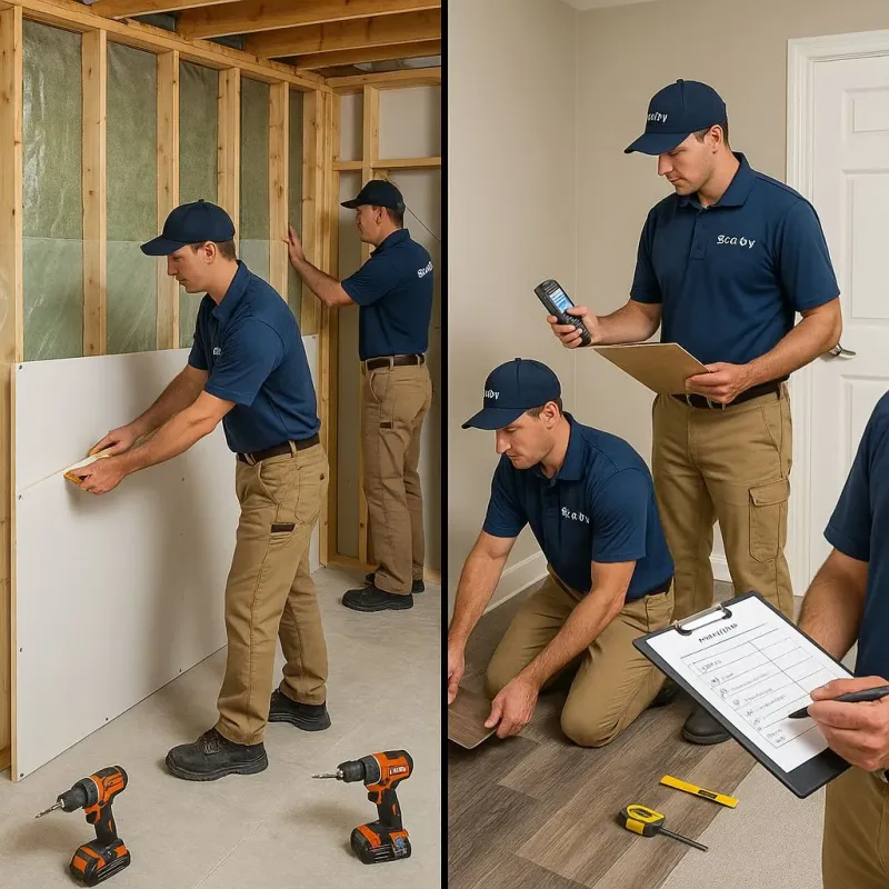 Repairs and Reconstruction process in North Kensington, MD